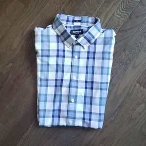 Men's Large 🔵 Express Blue Dress Shirt